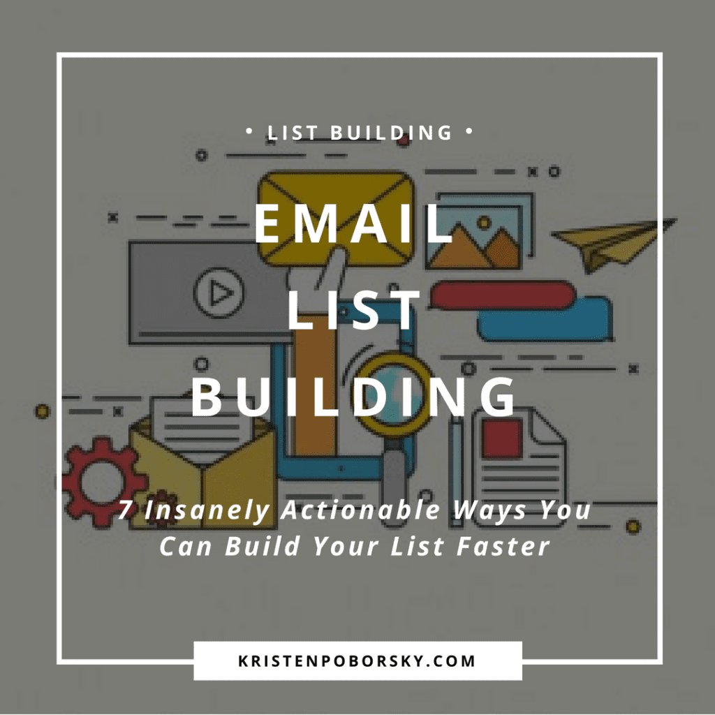 Build Your Email List Faster