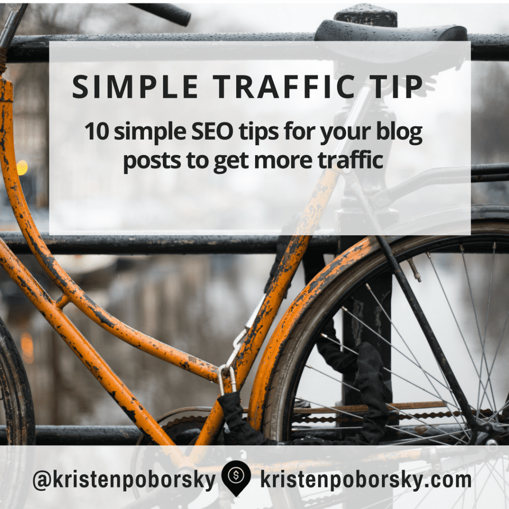 Simple SEO Tips to Get More Traffic