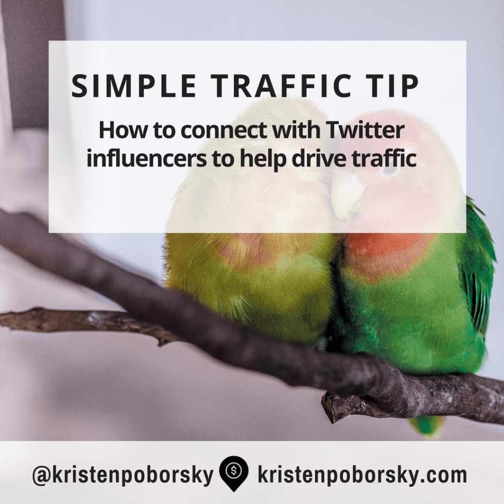 Drive Traffic with Twitter Influencers