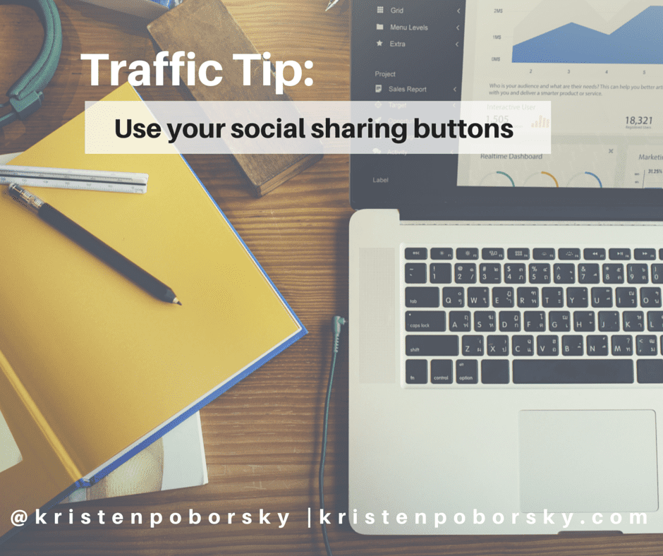 Use Your Social Sharing Buttons