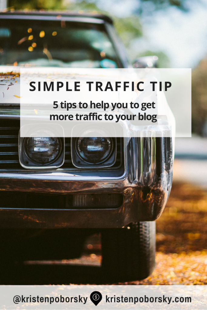 Pinterest 5 ways to get more traffic to your blog