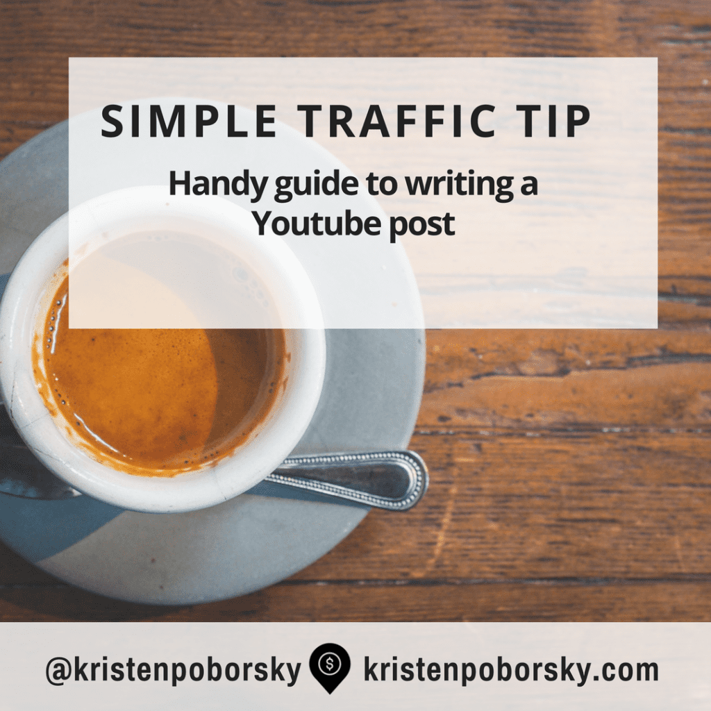 Get More Traffic with The You Tube Post