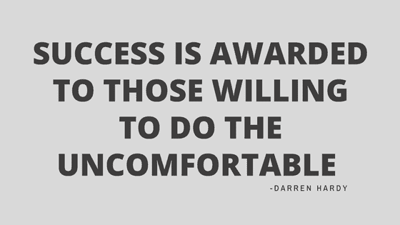 Success is Awarded Quote