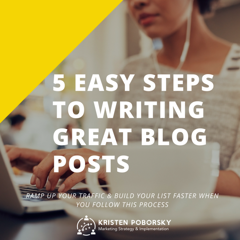 Easy Steps to Writing Great Blog Posts