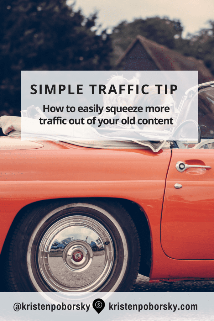 How to Drive Traffic With Old Content