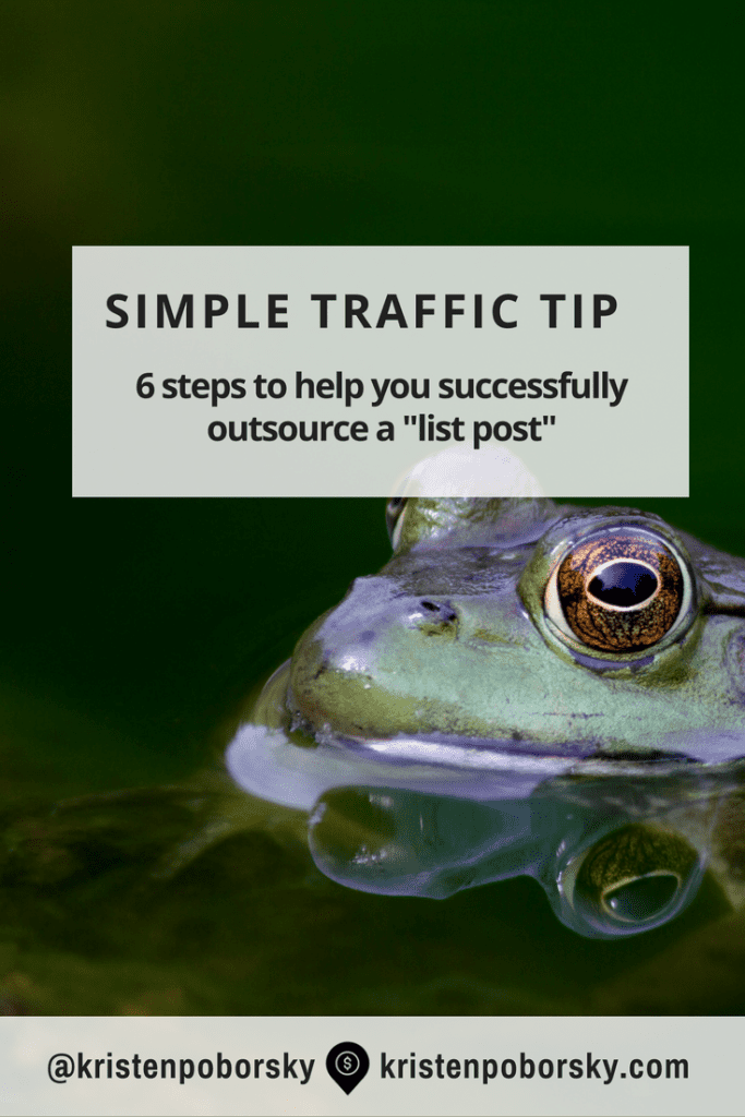 Traffic Tip: How to Easily Outsource Content Guaranteed to get More Traffic