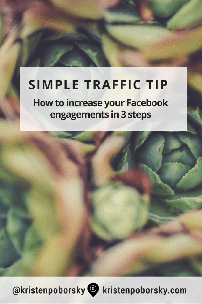 How to Get More Engagement on Facebook image for Pinterest