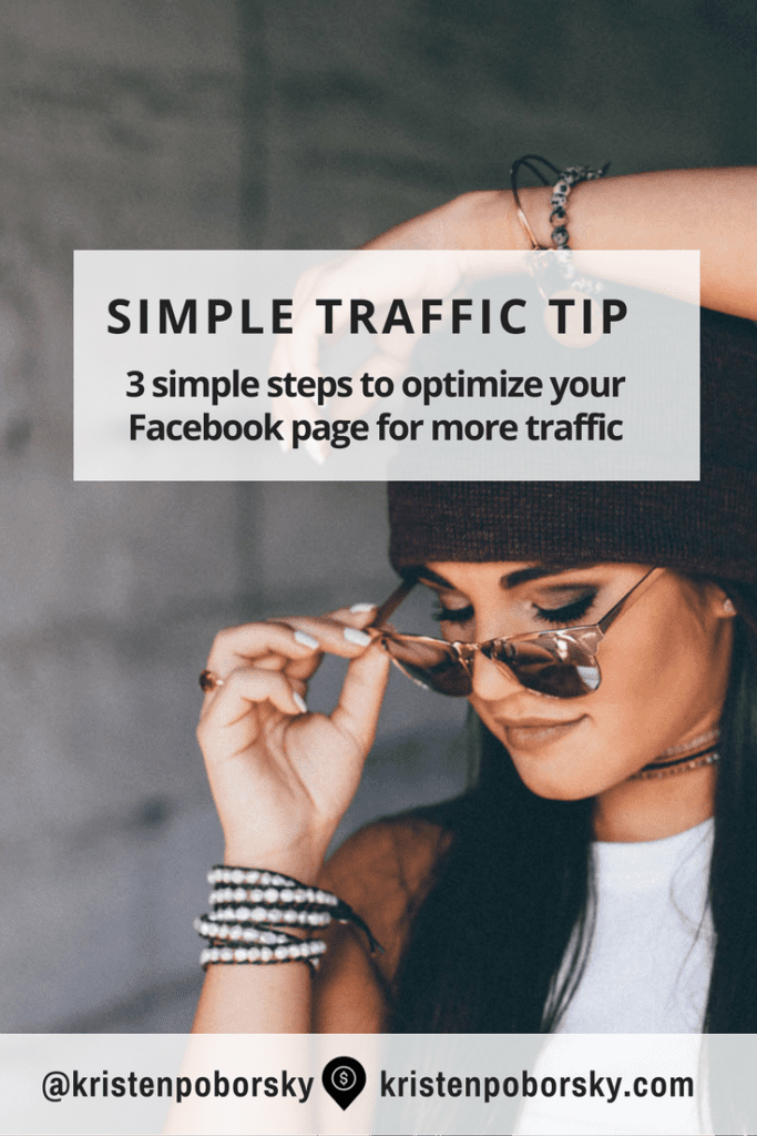 How to Optimize Your Facebook Page Pinterest image
