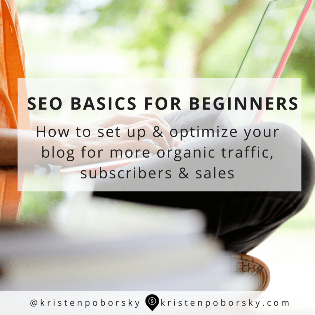 SEO Basics: How to set up and optimize your blog