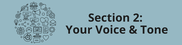 Section 2 Your Voice and Tone