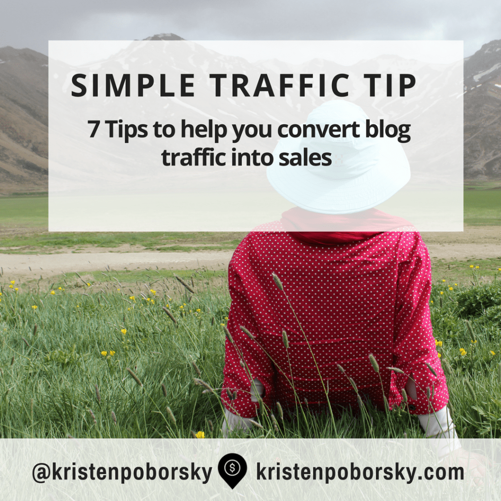 Convert Traffic into Sales through Content Marketing