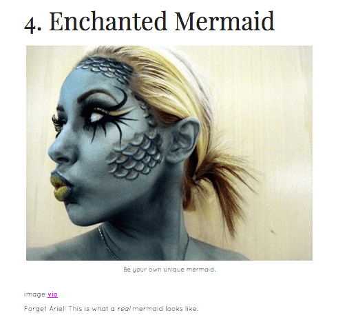 Enchanted Mermaid Make Up Tutorial