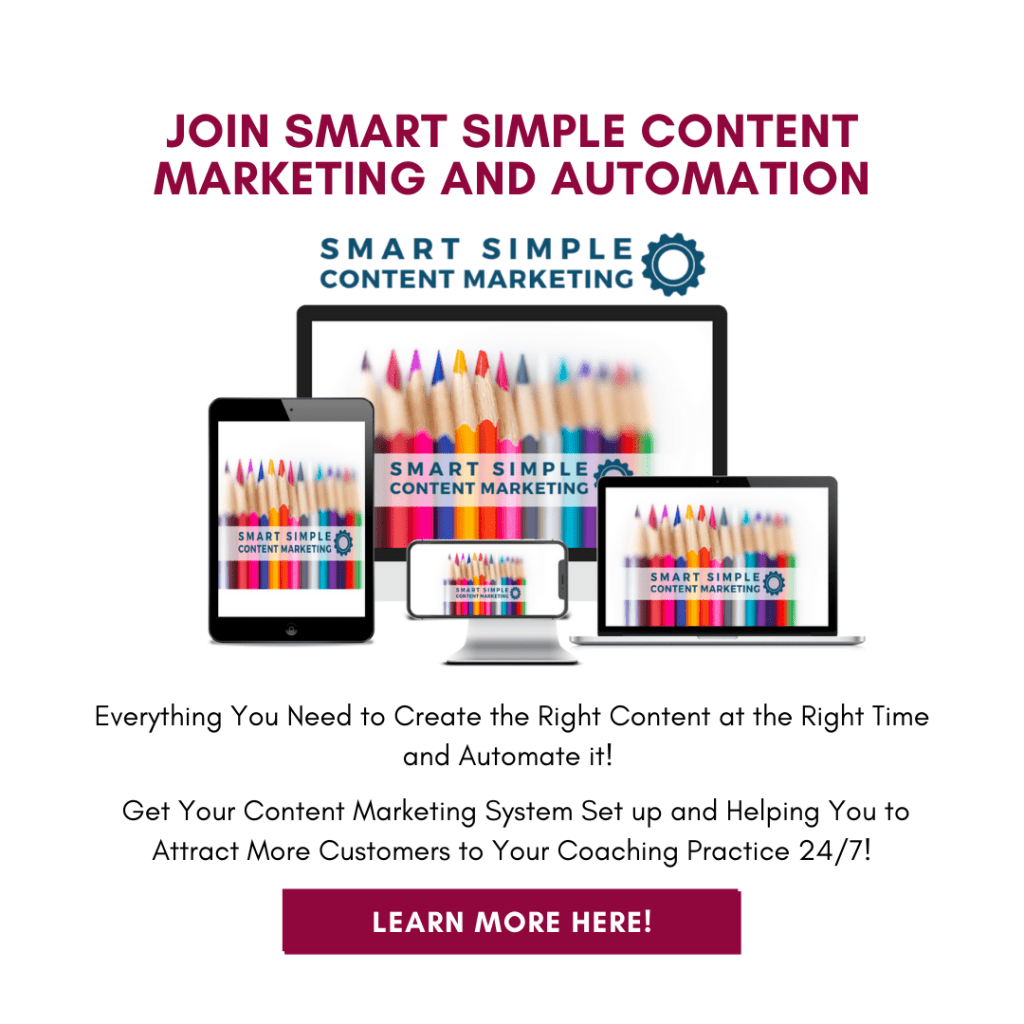 Smart Simple Content Marketing Join Banner