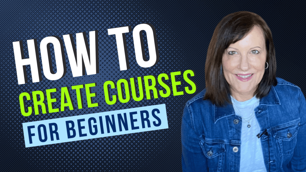 How to create an online course for beginners