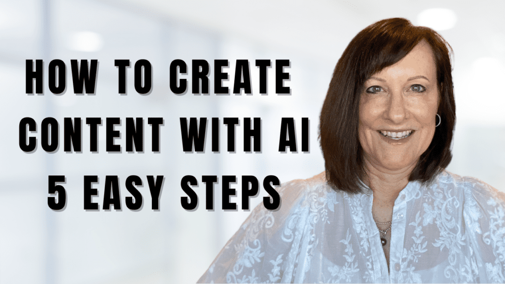 how to create content with ai 5 easy steps