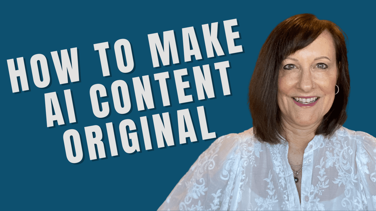 how to make ai content original