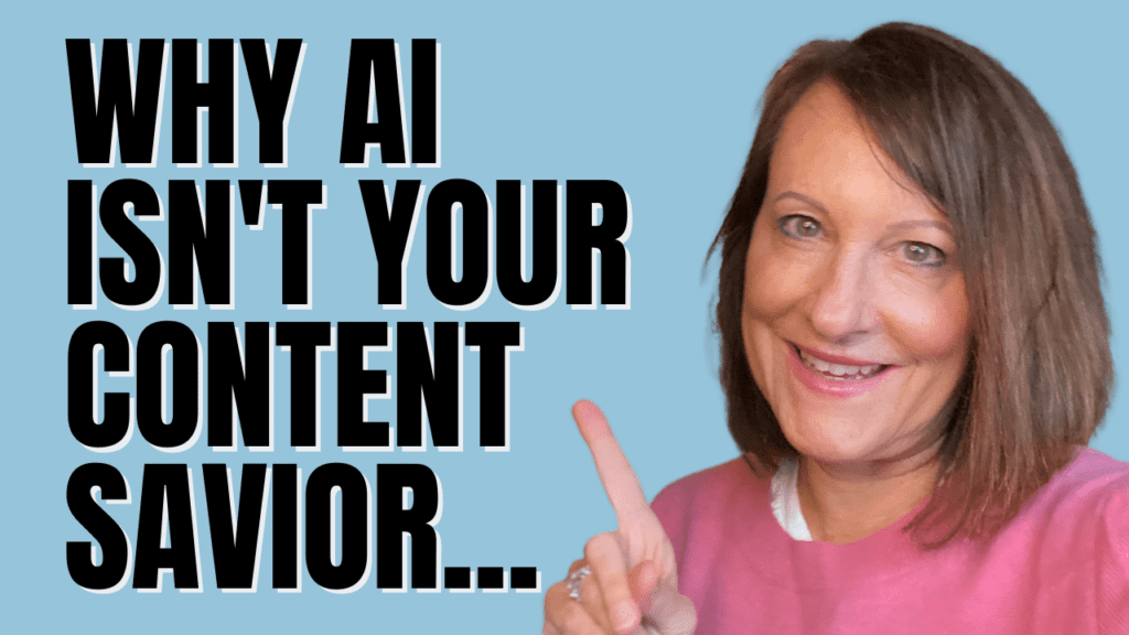 why ai isn't your content savior