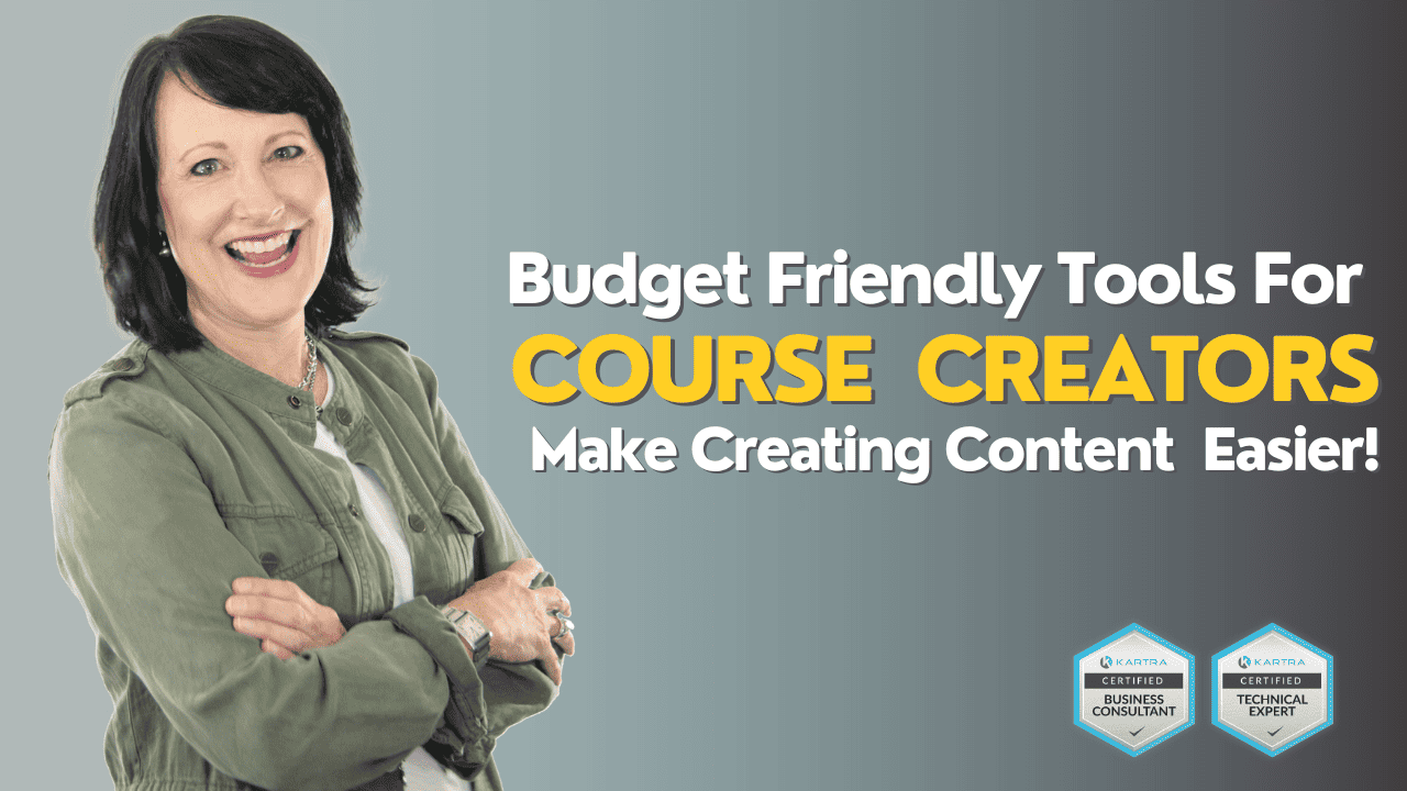 budget friendly tools for course creators