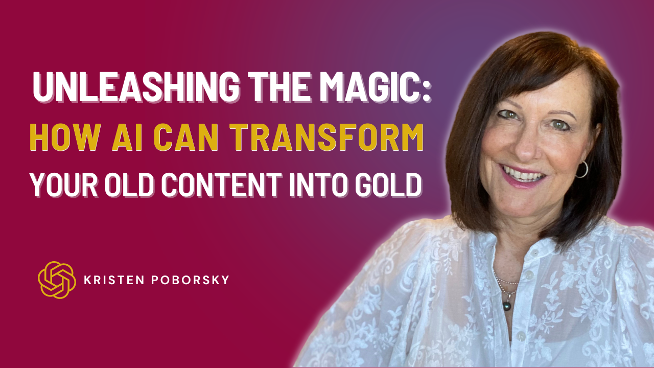 How AI Can Transform Your Old Content into Gold