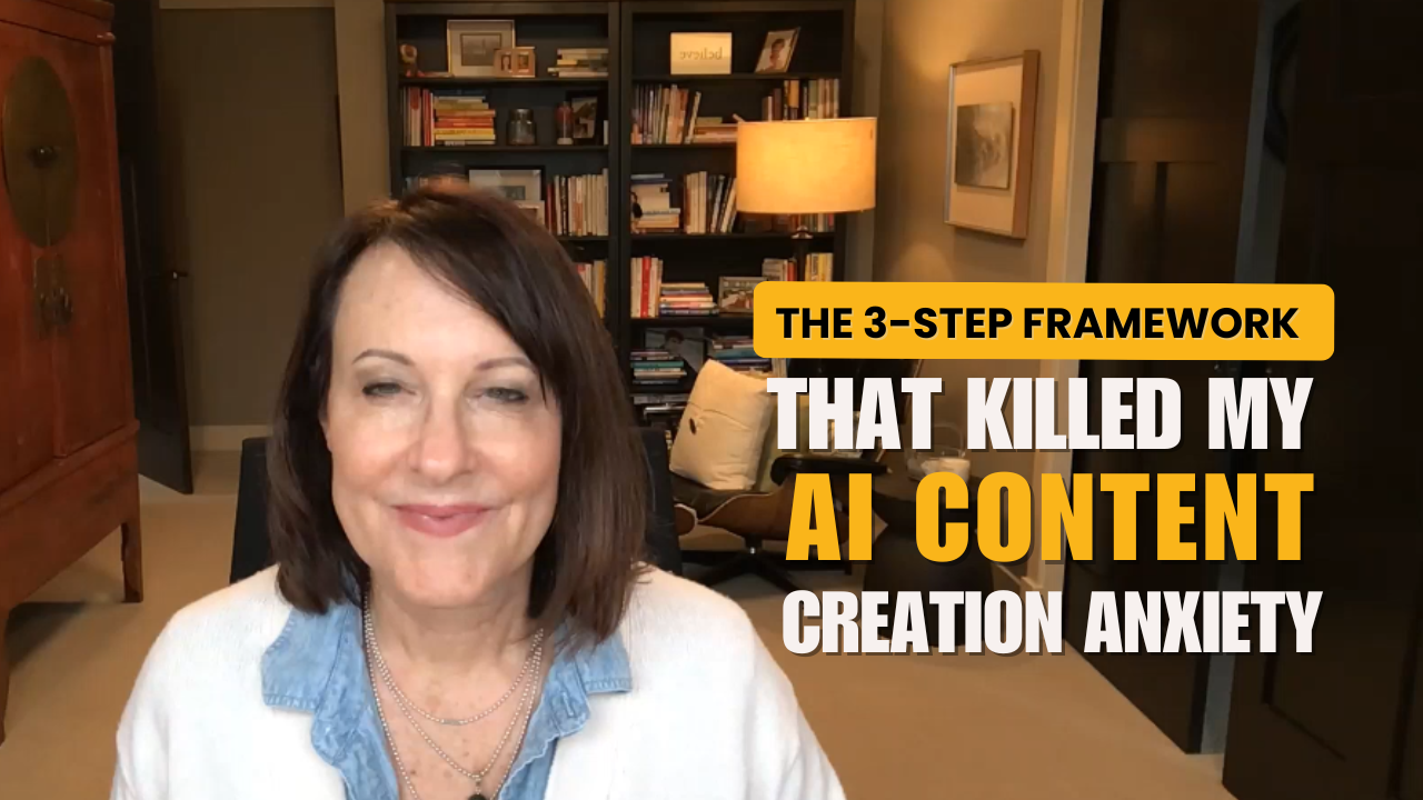 break free from content creation anxiety