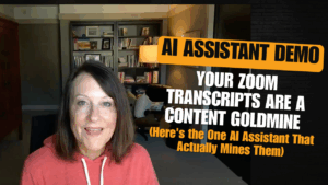 turn every call into content