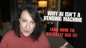 Why AI Isn't a Vending Machine (And How to Actually Use It)