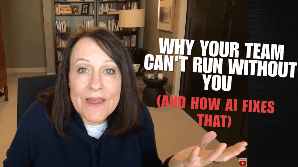 Why Your Team Can't Run Without You (And How AI Fixes That)
