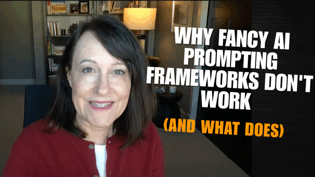 Why Fancy AI Prompting Frameworks Don't Work (And What Does)