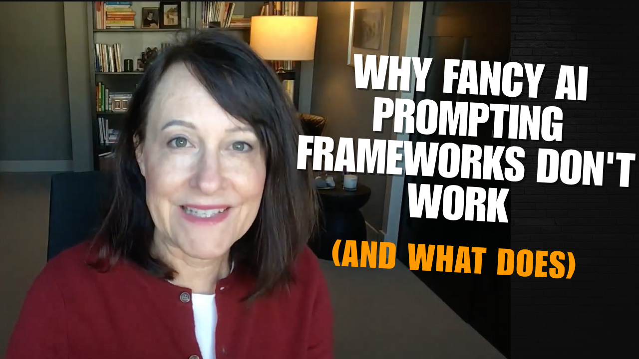Why Fancy AI Prompting Frameworks Don't Work (And What Does)