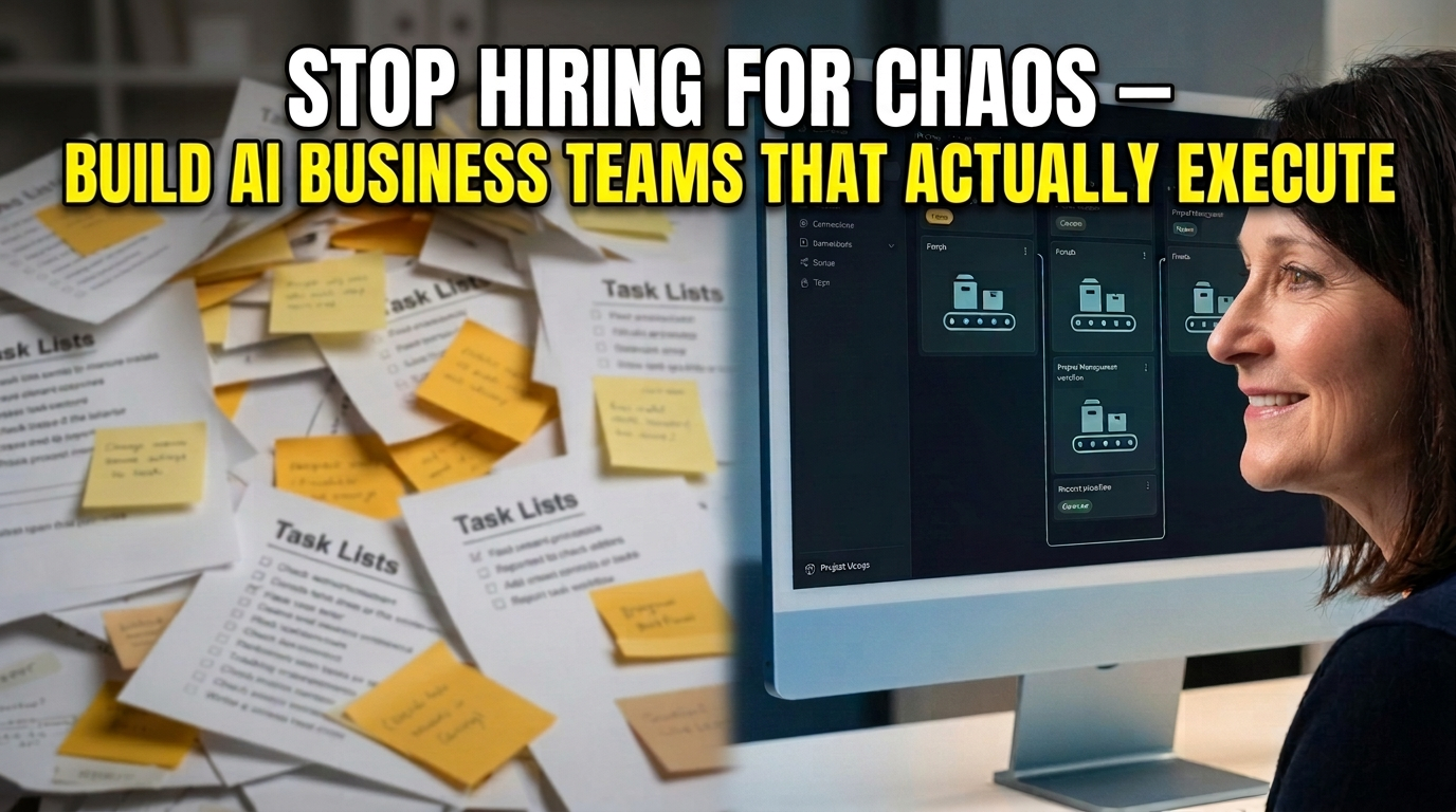 Stop Hiring for Chaos — Build AI Business Teams That Actually Execute