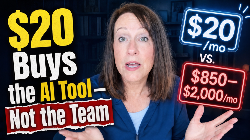 $20 Buys the AI Tool — Not the Team