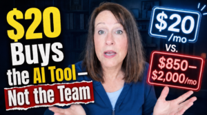 $20 Buys the AI Tool — Not the Team