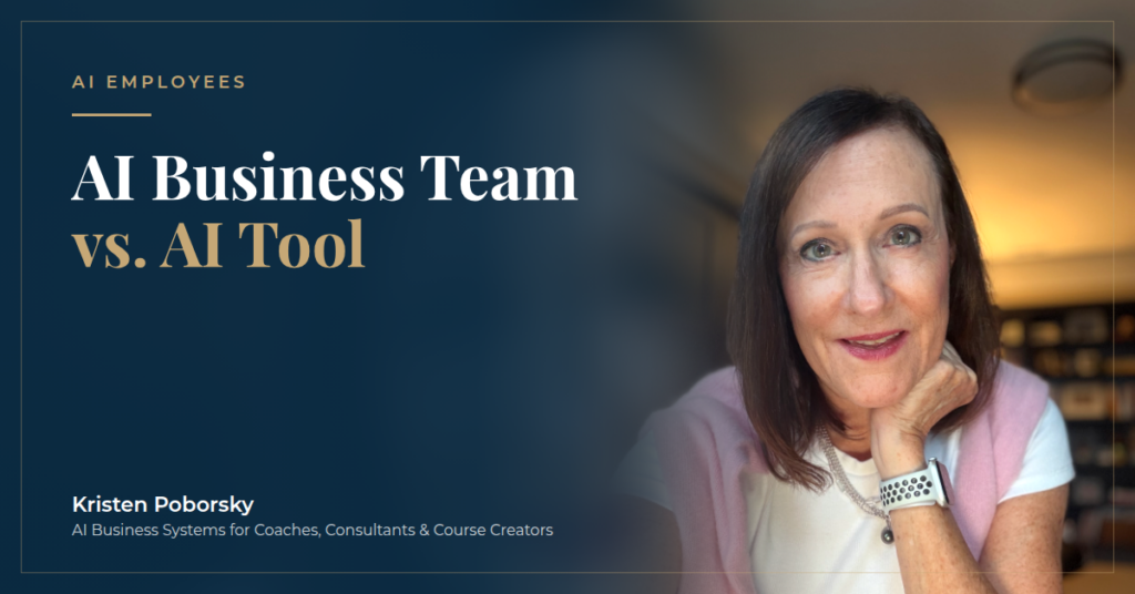 AI Business Team vs. AI Tool: What's the Difference?