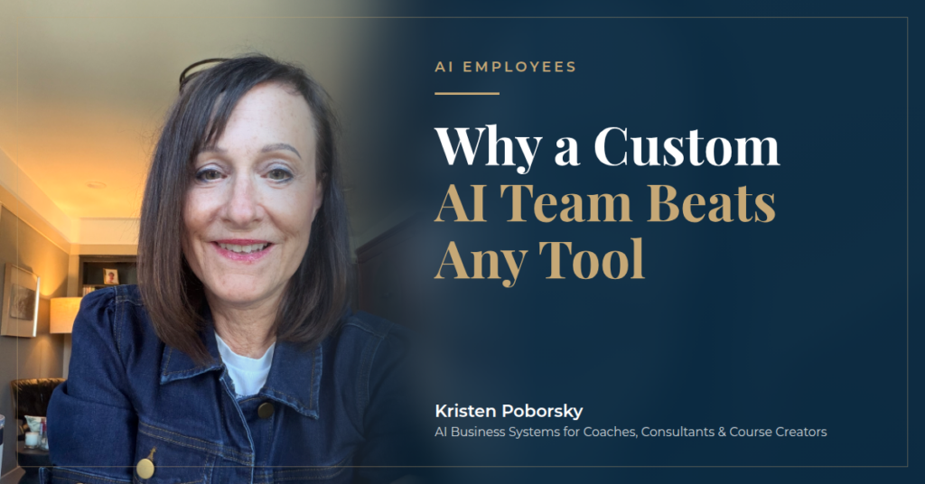 Why a Custom AI Business Team Beats Any Tool