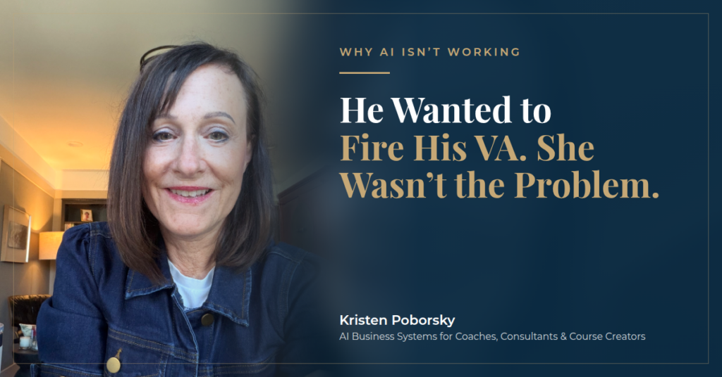 He Wanted to Fire His VA. She Wasn’t the Problem.