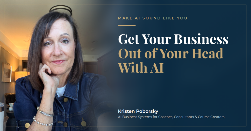 How to Get Your Business Out of Your Head (With AI)