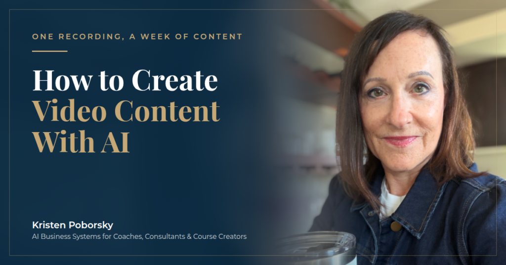 How to Create Video Content With AI (Including YouTube Videos)
