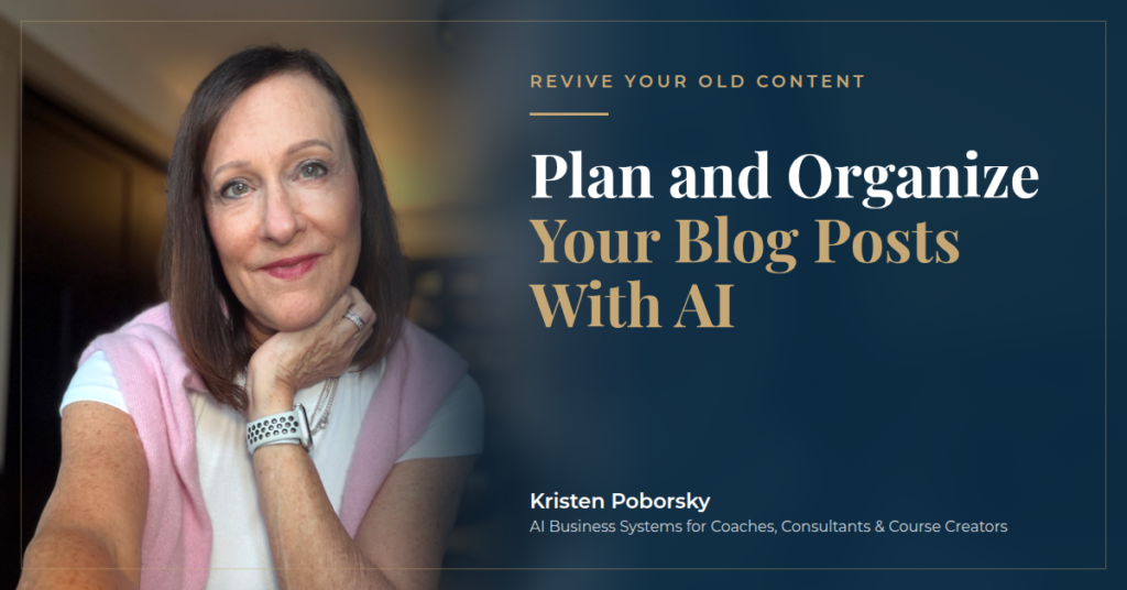 How to Plan and Organize Your Blog Posts (and Write Them Faster With AI)