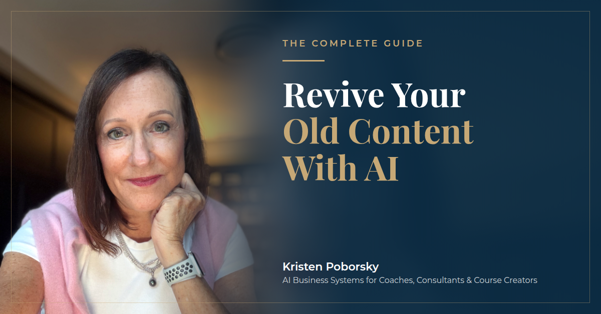 Revive Your Old Content: How to Get Found by Google AND AI