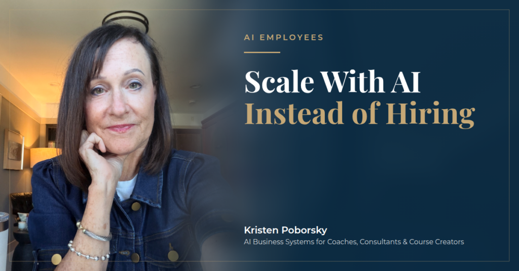 Scale With AI Instead of Hiring (How to Build Capacity Without More People)