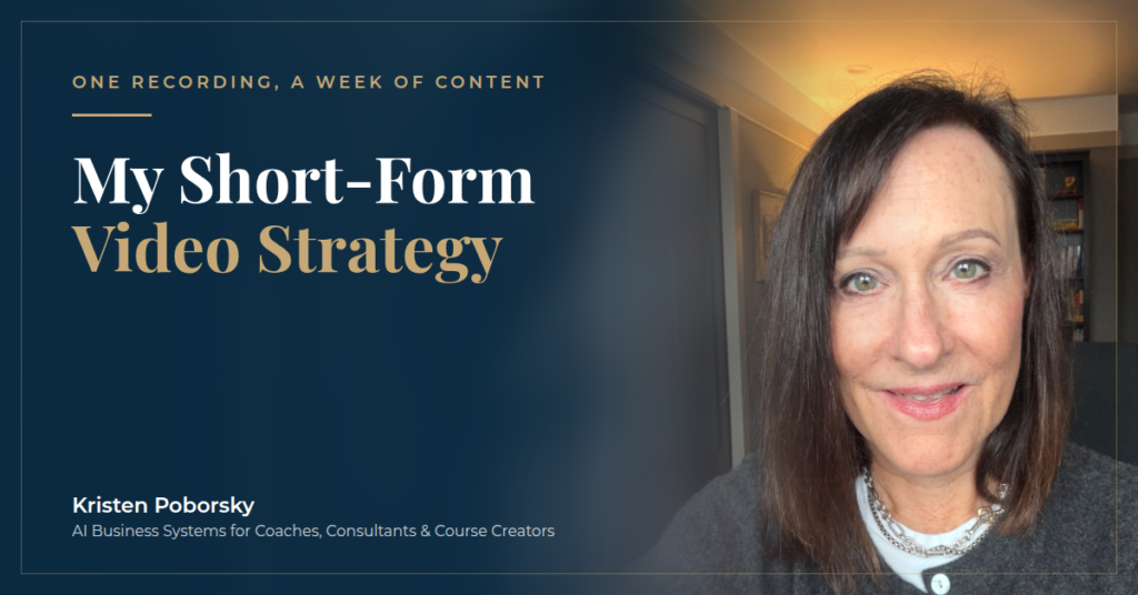 My Short-Form Video Strategy: Plan It With Every Long Video, Post It Everywhere