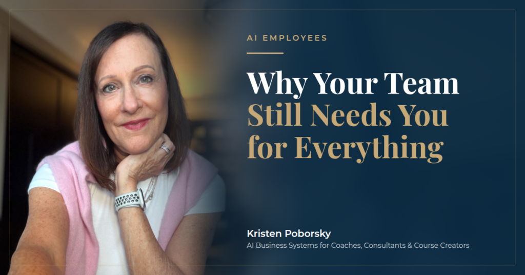 Why Your Team Still Needs You For Everything (And How AI Actually Fixes This)