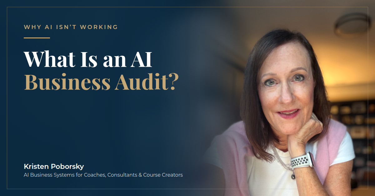 What Is an AI Business Audit? (And Why Your First AI Build Didn’t Work)
